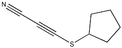 2-Propynenitrile,3-(cyclopentylthio)-(9CI)