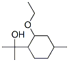 Cyclohexanemethanol, 2-ethoxy-alpha,alpha,4-trimethyl- (9CI)