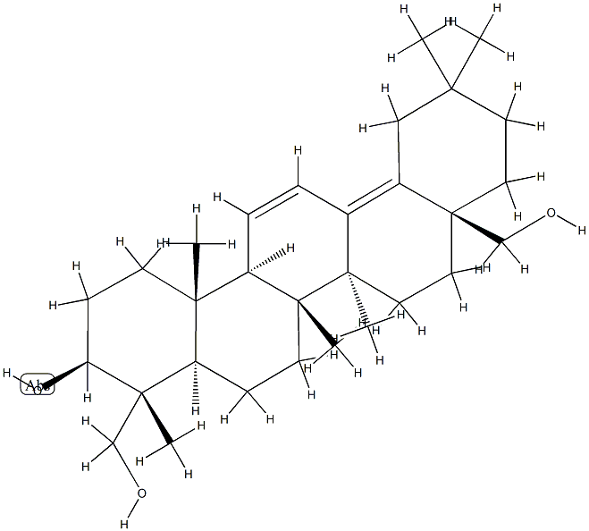 Oleana-11,13(18)-diene-3β,23,28-triol