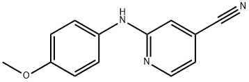2-[(4-methoxyphenyl)amino]isonicotinonitrile