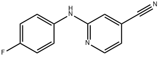 2-[(4-FLUOROPHENYL)AMINO]ISONICOTINONITRILE