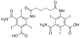 5,5'-(Adipoyldiimino)bis[2,4,6-triiodo-3-(carbamoyl)benzoic acid]