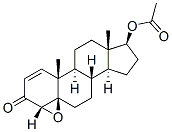 Androst-1-en-3-one, 17-(acetyloxy)-4,5-epoxy-, (4beta,5beta,17beta)-