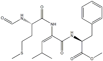 formyl-methionyl-delta(Z)-dehydroleucyl-phenylalanine methyl ester