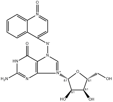 N(4)-(guanosin-7-yl)-4-aminoquinoline 1-oxide