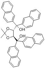 (4S,5S)-2,2-二甲基-Α,Α,Α′,Α′-四(2-萘基)二氧戊环-4,5-二甲醇