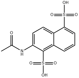 2-acetamido-1,5-naphthalenedisulfonate