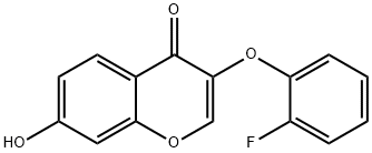 3-(2-氟苯氧基)-7-羟基-4H-1-苯并吡喃-4-酮