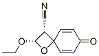 1-Oxaspiro[3.5]nona-5,8-diene-3-carbonitrile,2-ethoxy-7-oxo-,cis-(9CI)