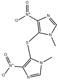 1-methyl-5-(3-methyl-5-nitroimidazol-4-yl)sulfanyl-4-nitroimidazole