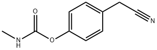 Methylcarbamic acid 4-(cyanomethyl)phenyl ester
