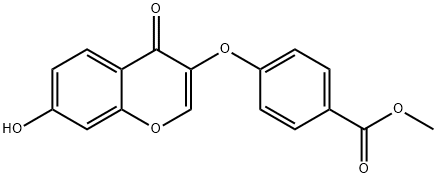 methyl 4-((7-hydroxy-4-oxo-4H-chromen-3-yl)oxy)benzoate