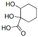 Cyclohexanecarboxylic acid, 1,2-dihydroxy- (9CI)