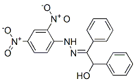 2-hydroxy-1,2-diphenylethanone {2,4-dinitrophenyl}hydrazone
