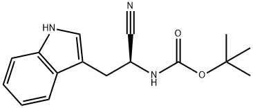 (S)-BOC-2-氨基-3-(3-吲哚)-丙腈