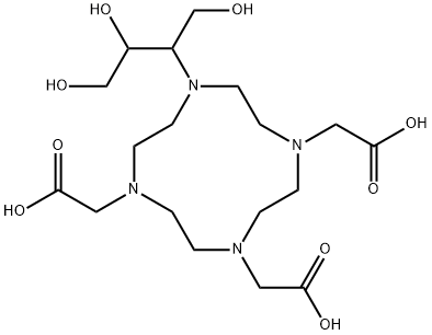 1,4,7,10-TETRAAZACYCLODODECANE-1,4,7-TRIACETIC ACID,10-[2,3-DIHYDROXY-1-(HYDROXYMETHYL)PROPYL]-