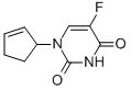1-(2-CYCLOPENTEN-1-YL)-5-FLUORO-2,4(1H,3H)-PYRIMIDINEDIONE