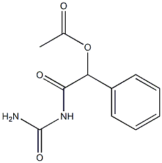 Acetic acid α-allophanoylbenzyl ester