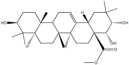 3β,21α,22α-Trihydroxyolean-12-en-28-oic acid methyl ester