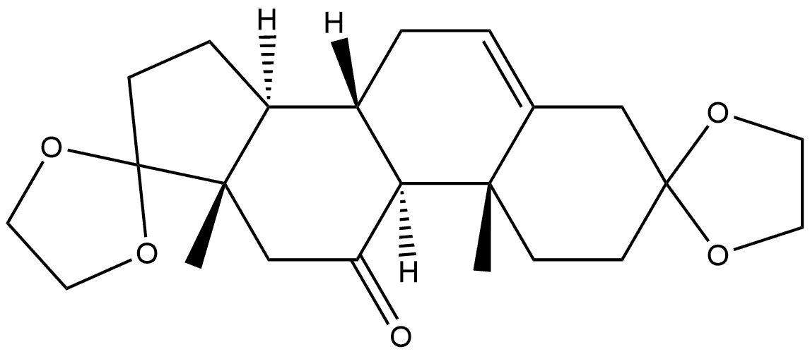 Androst-5-ene-3,11,17-trione, Cyclic 3,17-Bis(1,2-ethanediyl acetal)