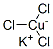 potassium trichlorocuprate(1-)