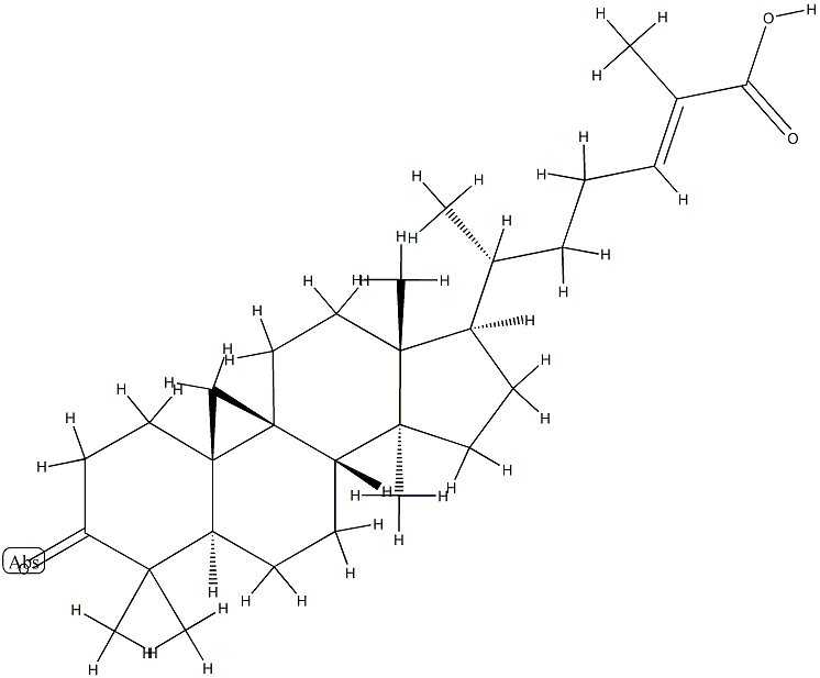 (24E)-3-Oxo-9β,19-cyclo-5α-lanost-24-en-26-oic acid