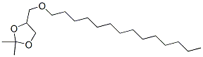 1,3-Dioxolane, 2,2-dimethyl-4-[(tetradecyloxy)methyl]-