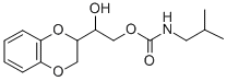 1-(1,4-Benzodioxan-2-yl)-1,2-ethanediol 2-isobutylcarbamate