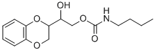 1-(1,4-Benzodioxan-2-yl)-1,2-ethanediol 2-butylcarbamate