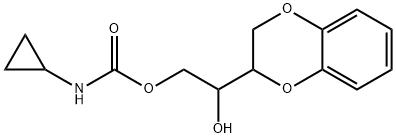 1-(1,4-Benzodioxan-2-yl)-1,2-ethanediol 2-cyclopropylcarbamate