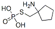 Phosphorothioic acid S-[(1-aminocyclopentyl)methyl] ester