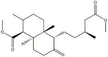 (5β,9α,10α)-Labd-8(17)-ene-15,19-dioic acid dimethyl ester