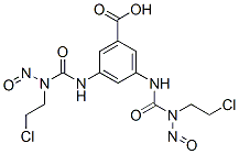 3,5-Bis[3-(2-chloroethyl)-3-nitrosoureido]benzoic acid
