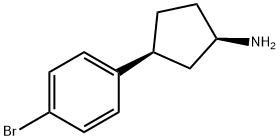 (1R,3S)-3-(4-BroMophenyl)cyclopentanaMine