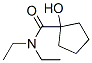 Cyclopentanecarboxamide, N,N-diethyl-1-hydroxy- (8CI)