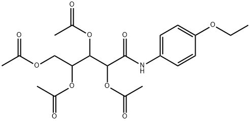 2-(acetyloxy)-1-[1,2-bis(acetyloxy)ethyl]-3-(4-ethoxyanilino)-3-oxopropyl acetate