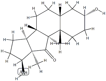 (13α)-3α,17β-Dihydroxy-C-nor-5β-androstan-11-one