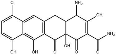 4-Amino-7-chloro-1,4,4a,5,12,12a-hexahydro-3,10,11,12a-tetrahydroxy-1,12-dioxo-2-naphthacenecarboxamide