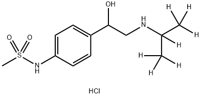 (±)-Sotalol-d7 HCl (iso-propyl-d7)