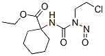 1-[3-(2-Chloroethyl)-3-nitrosoureido]cyclohexanecarboxylic acid ethyl ester