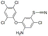 4-Amino-2-chloro-5-(2,4,5-trichlorophenoxy)phenyl thiocyanate