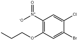 1-BroMo-2-chloro-4-nitro-5-propoxybenzene