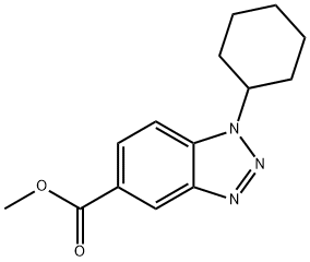 Methyl 1-cyclohexyl-1,2,3-benzotriazole-5-carboxylate
