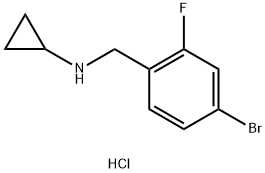 N-(4-BroMo-2-fluorobenzyl)cyclopropanaMine HCl