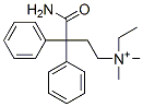 N-(3,3-Diphenyl-3-carbamoylpropyl)-N,N-dimethylethanaminium