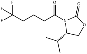 (S)-4-异丙基-3-(5,5,5-三氟戊酰基)恶唑烷-2-酮