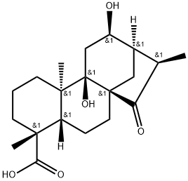 (4ALPHA,12BETA)-9,12-二羟基-15-氧代贝壳杉烷-18-酸
