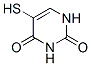 2,4(1H,3H)-Pyrimidinedione, 5-mercapto- (9CI)