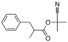 2-Methyl-3-phenylpropionic acid 1-cyano-1-methylethyl ester