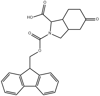 2-FMoc-5-oxo-octahydro-isoindole-1-carboxylic acid